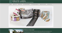 Desktop Screenshot of gracelabel.com